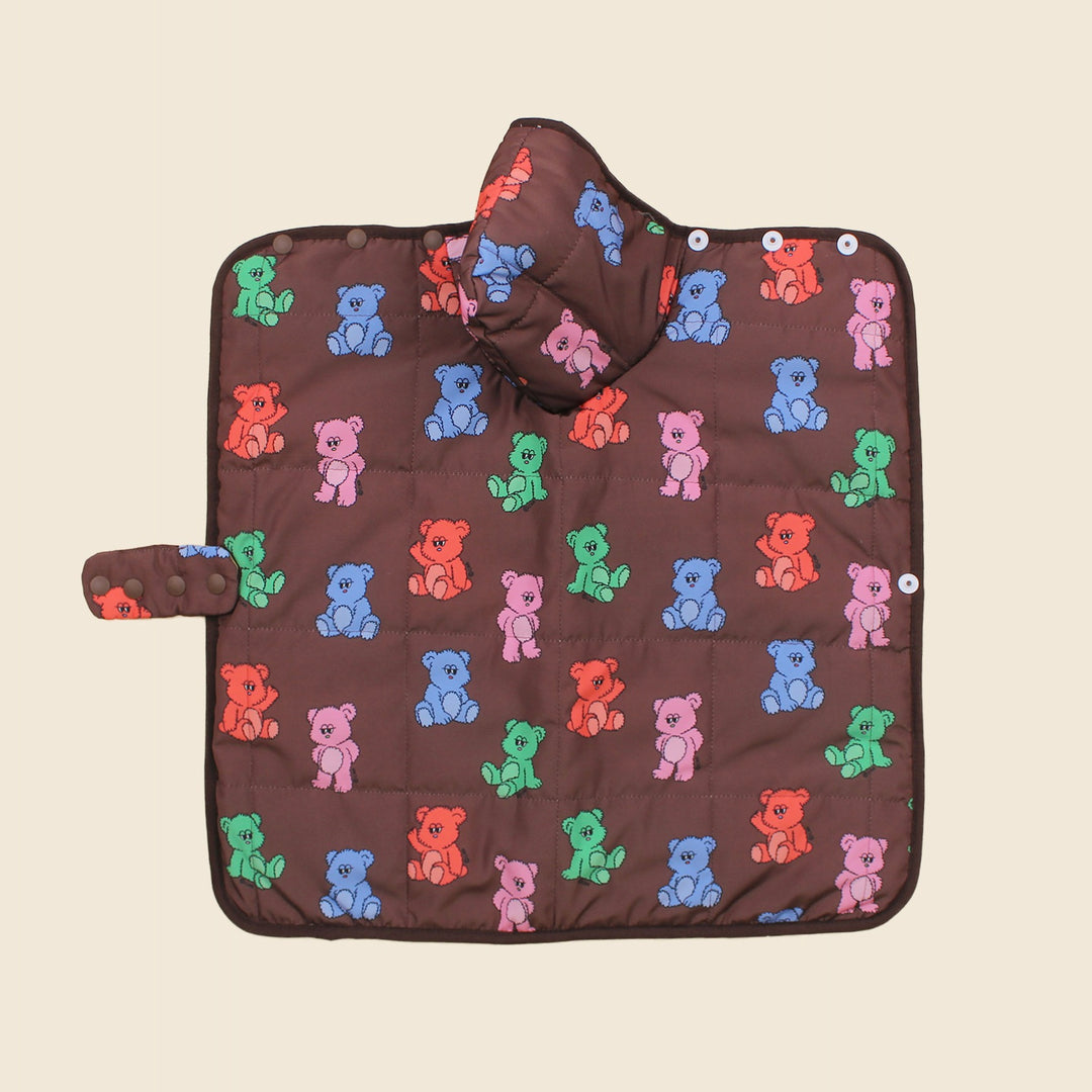 ※予約販売【CRR】Bear Reversible Paddid Blanket