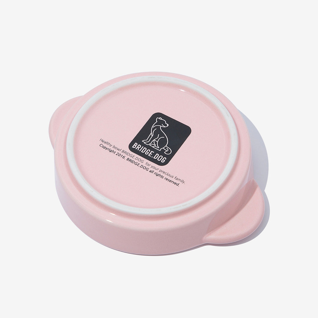 ※予約販売【BRIDGE.DOG】BRIDGE MINI POT（BABY PINK）艶あり