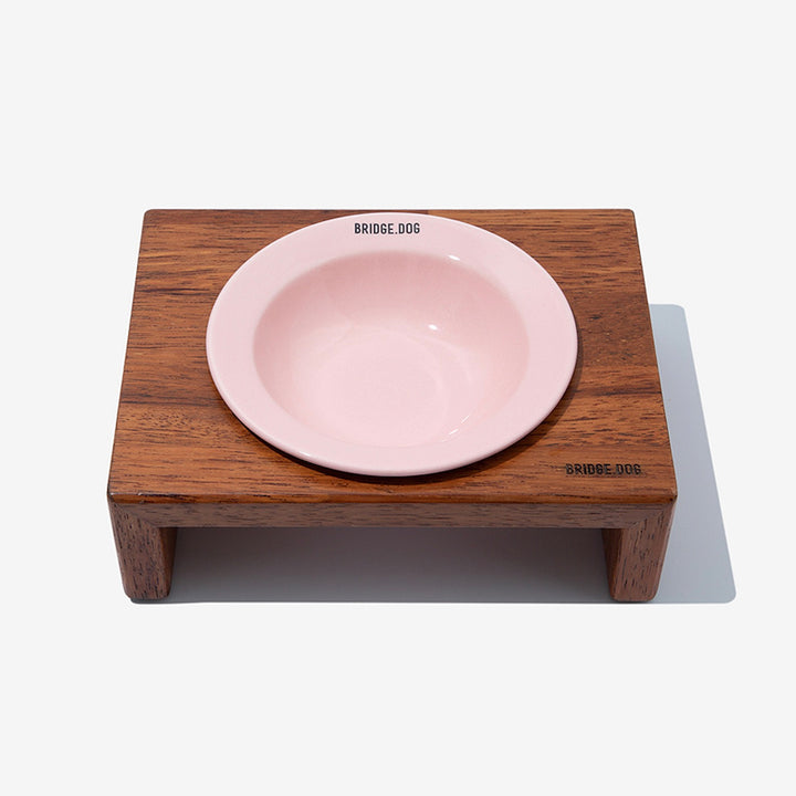 ※予約販売【BRIDGE.DOG】BRIDGE MINI DISH（BABY PINK）艶あり