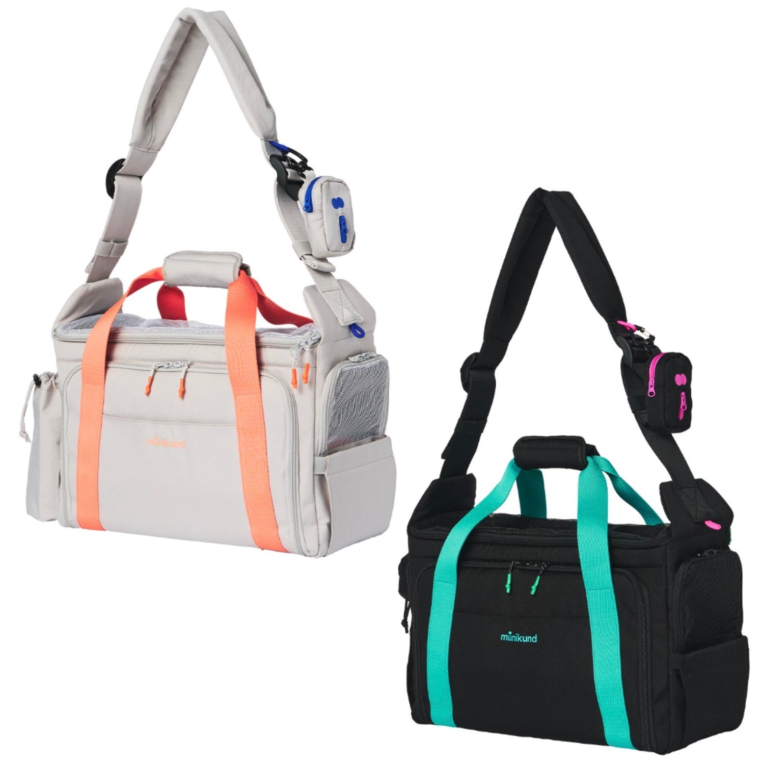 即納【munikund】BY-WRAP BAG（2colors）｜犬用バッグ