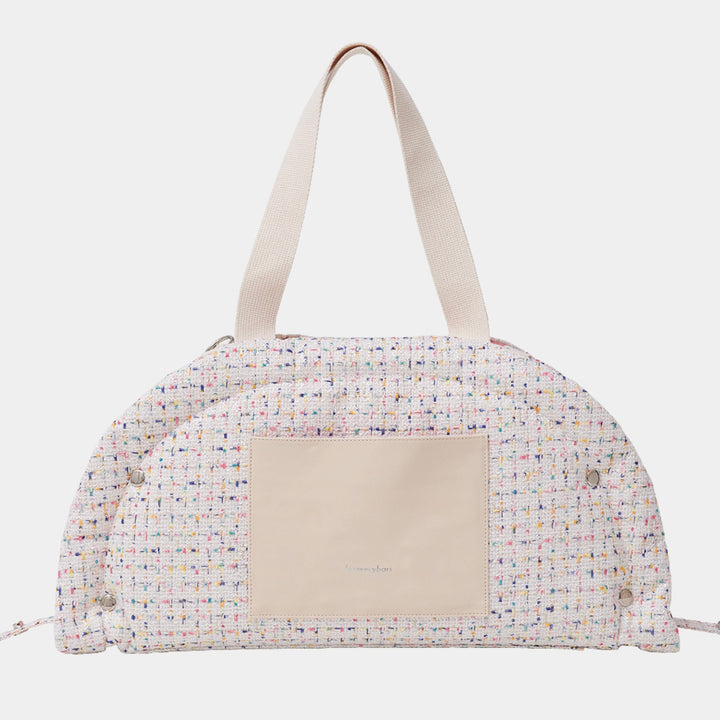 ※予約販売【foreverybari】Tweed Park Bag（White）