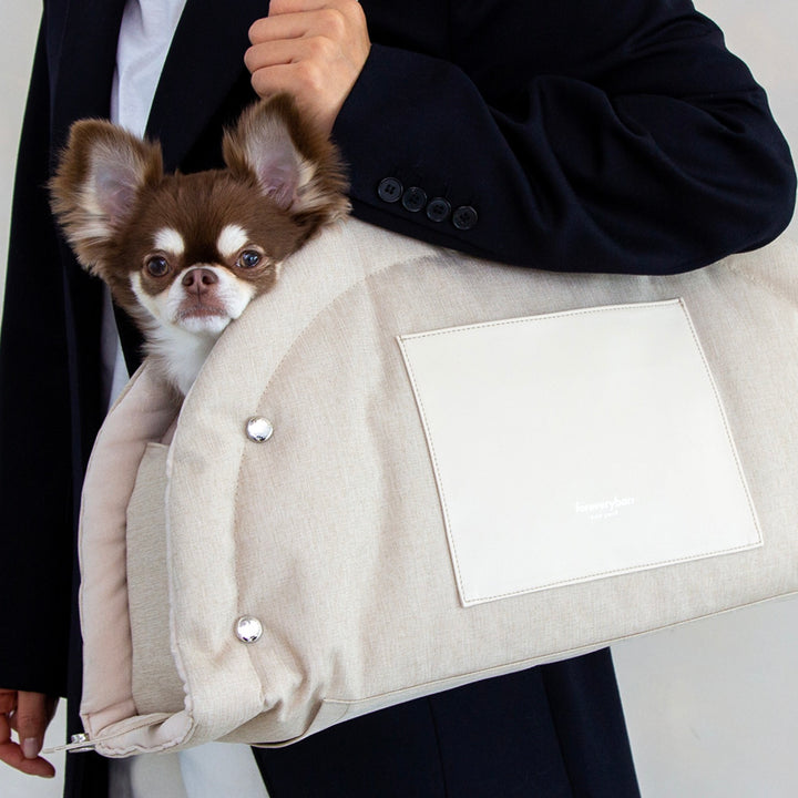 ※予約販売【foreverybari】Park Bag（White sand）