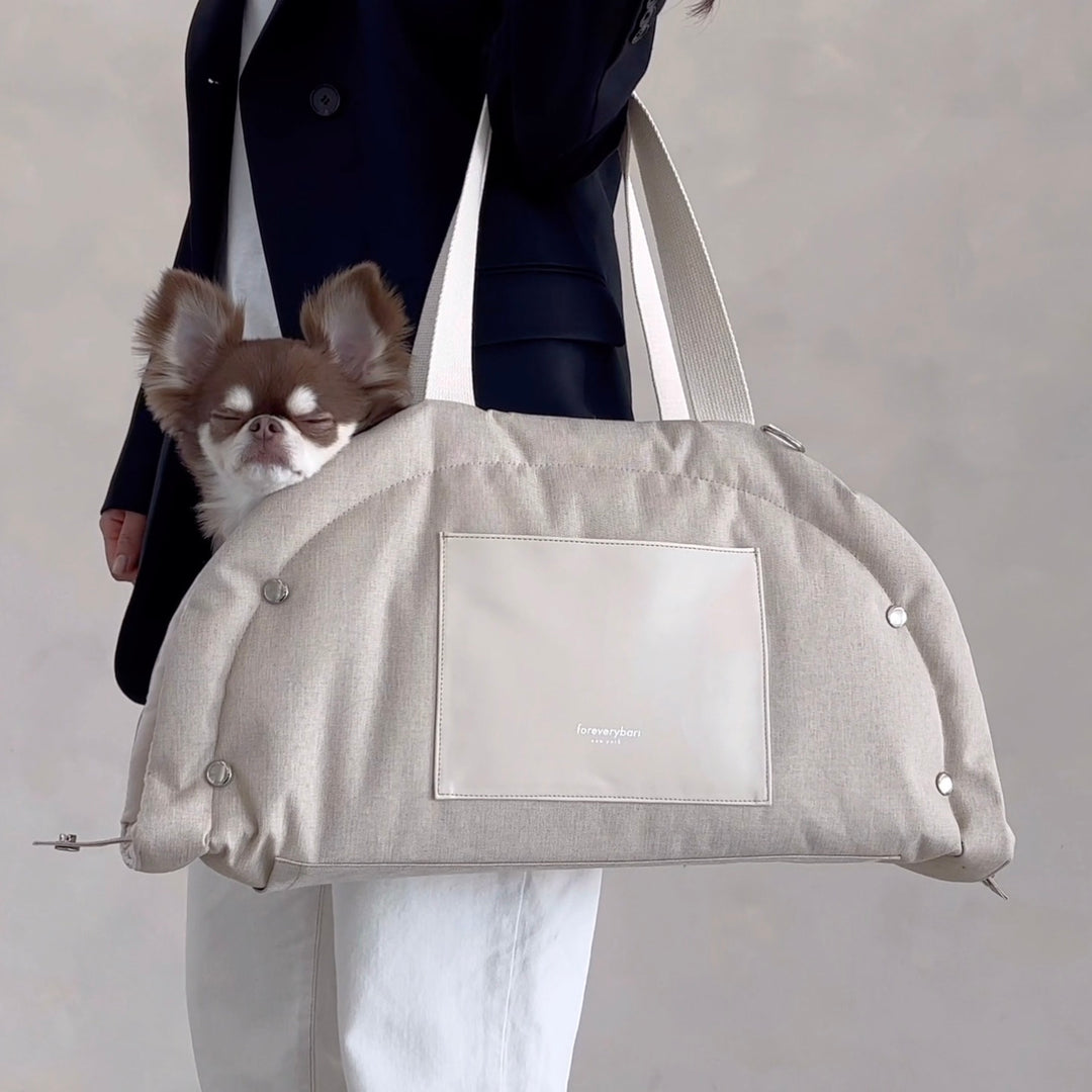 ※予約販売【foreverybari】Park Bag（White sand）