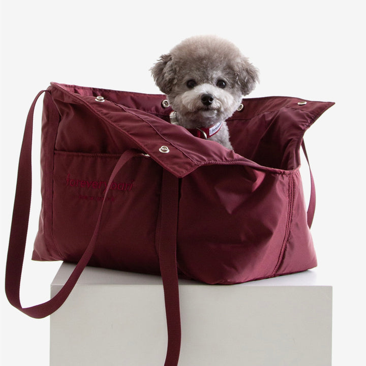 ※予約販売【foreverybari】New York Bag（Burgundy）