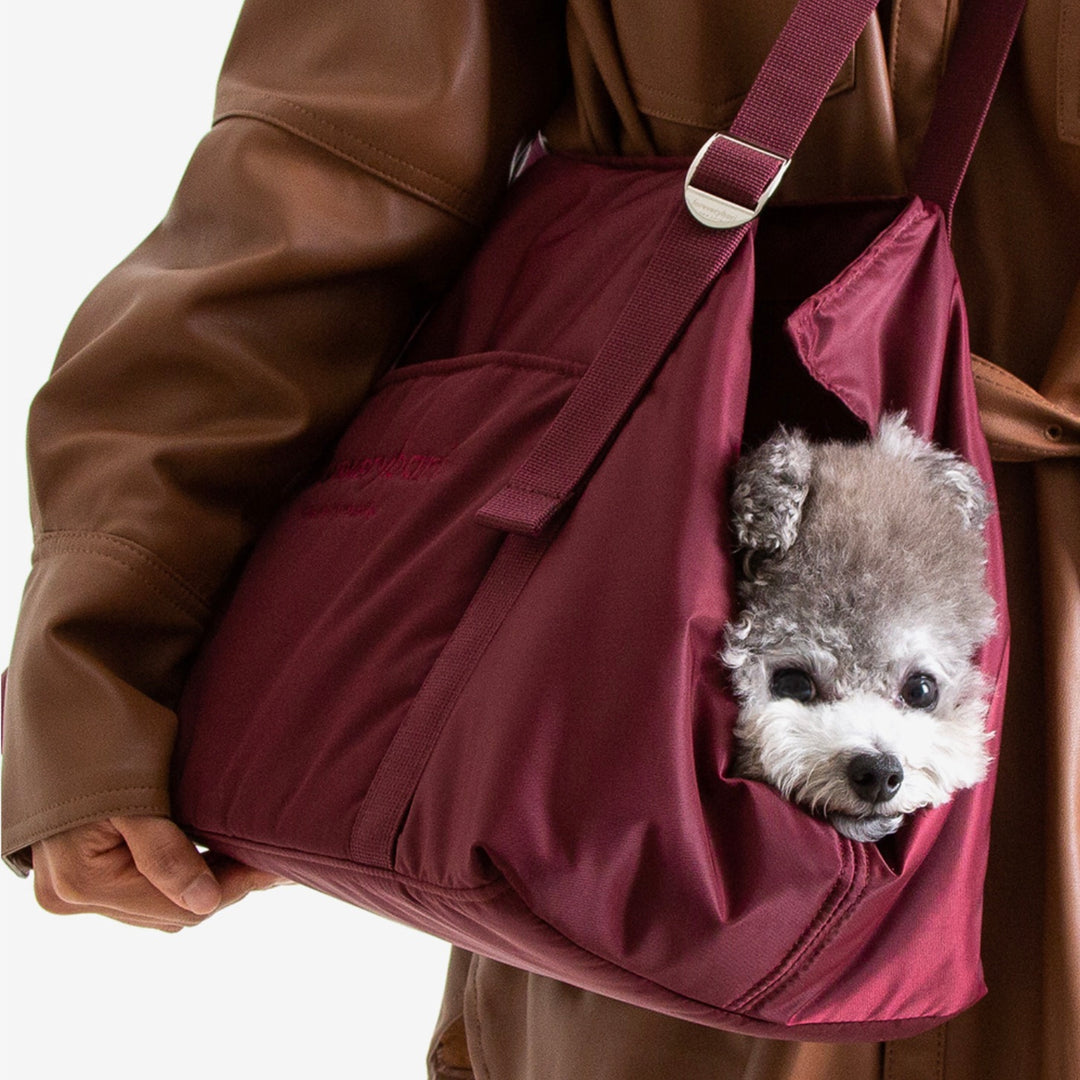 ※予約販売【foreverybari】New York Bag（Burgundy）