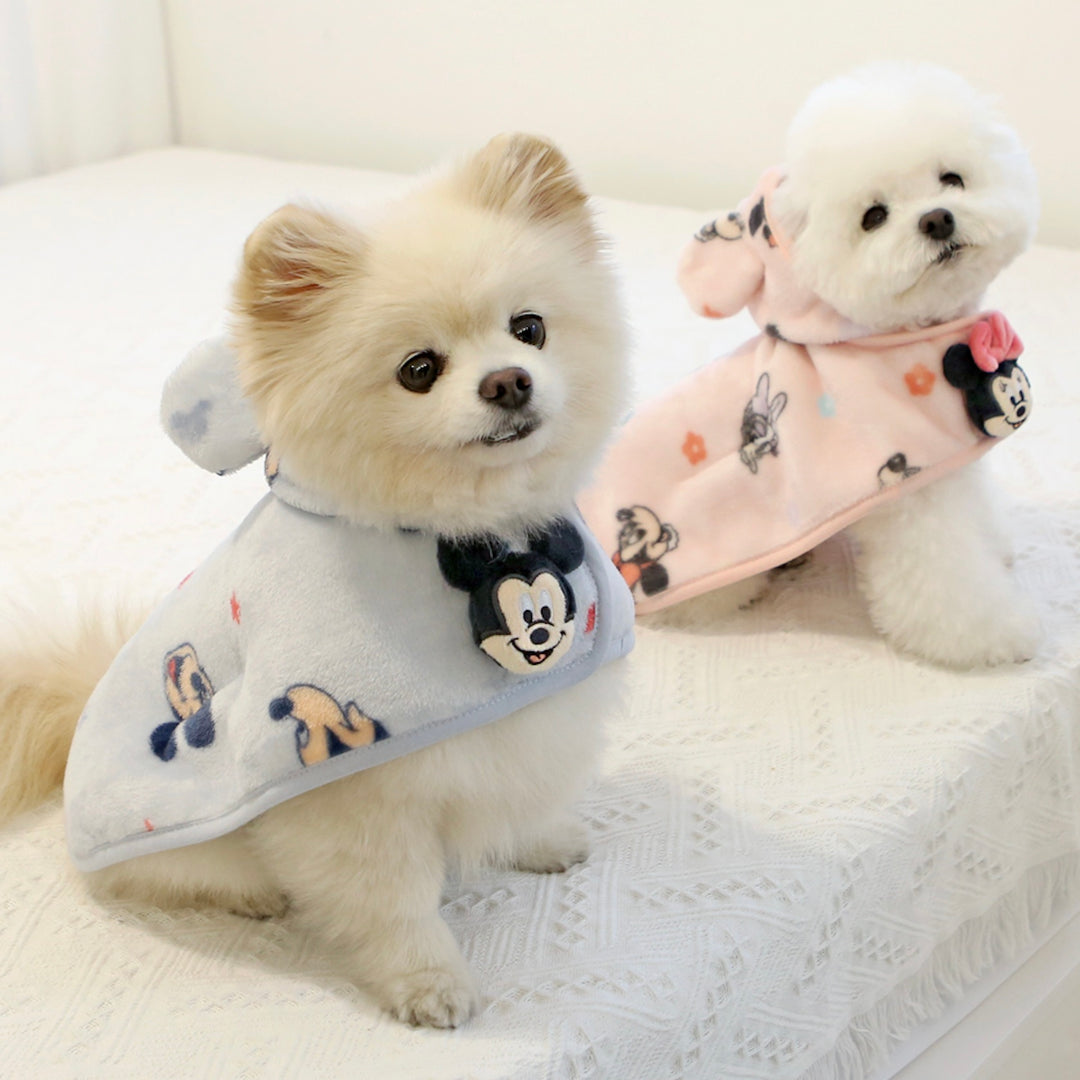 ※予約販売【ITS DOG】Disney Microfiber Hooded Cape