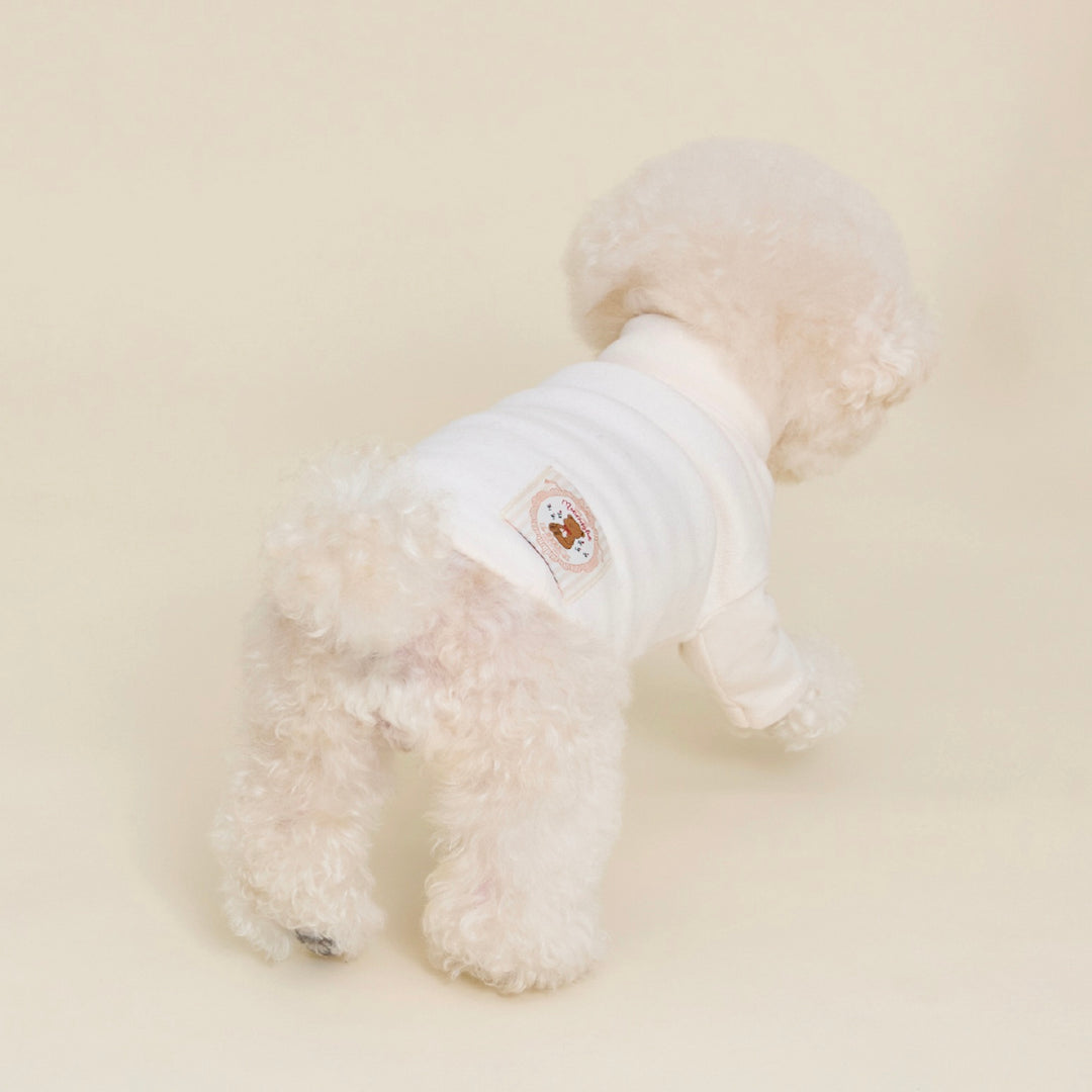 ※予約販売【meaningless】C-Turtle neck（White）