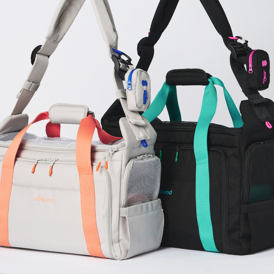 ※予約販売【munikund】BY-WRAP BAG（2colors）｜犬用バッグ
