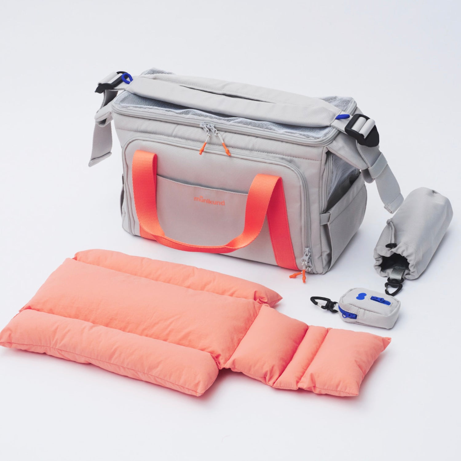 即納【munikund】BY-WRAP BAG（2colors）｜犬用バッグ