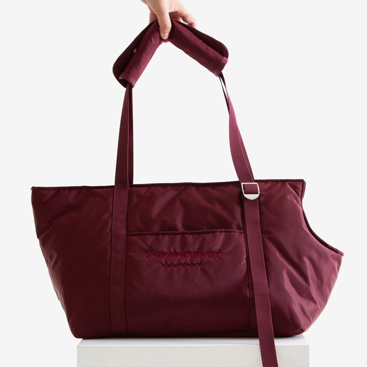 ※予約販売【foreverybari】New York Bag（Burgundy）
