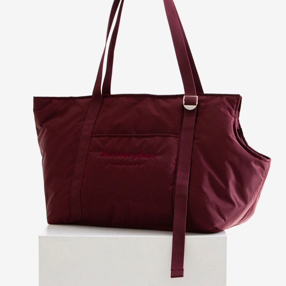 ※予約販売【foreverybari】New York Bag（Burgundy）