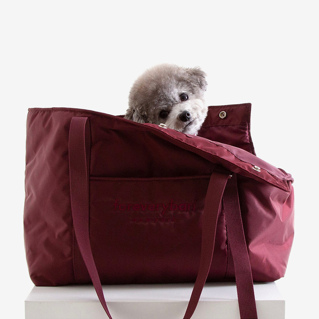 ※予約販売【foreverybari】New York Bag（Burgundy）