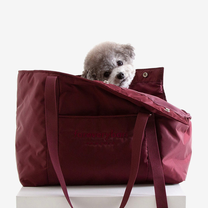 ※予約販売【foreverybari】New York Bag（Burgundy）