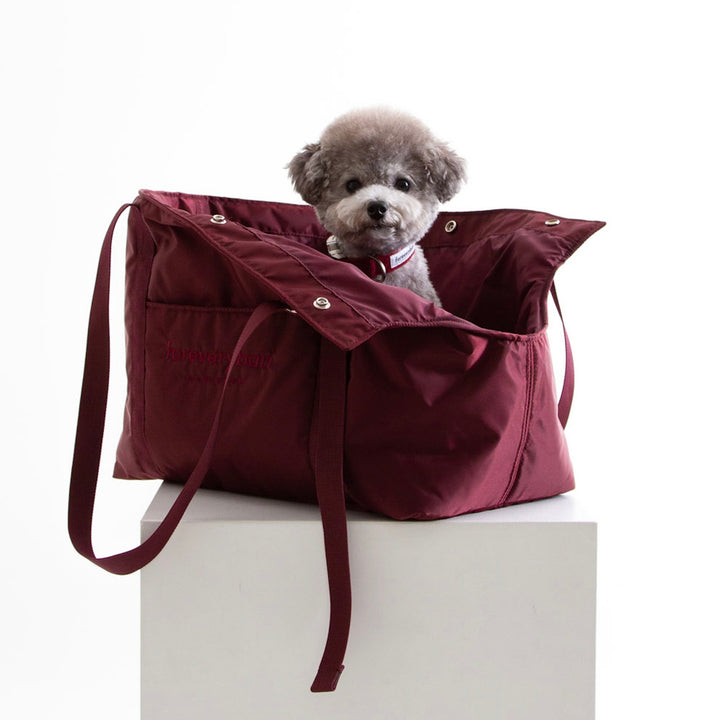 ※予約販売【foreverybari】New York Bag（Burgundy）