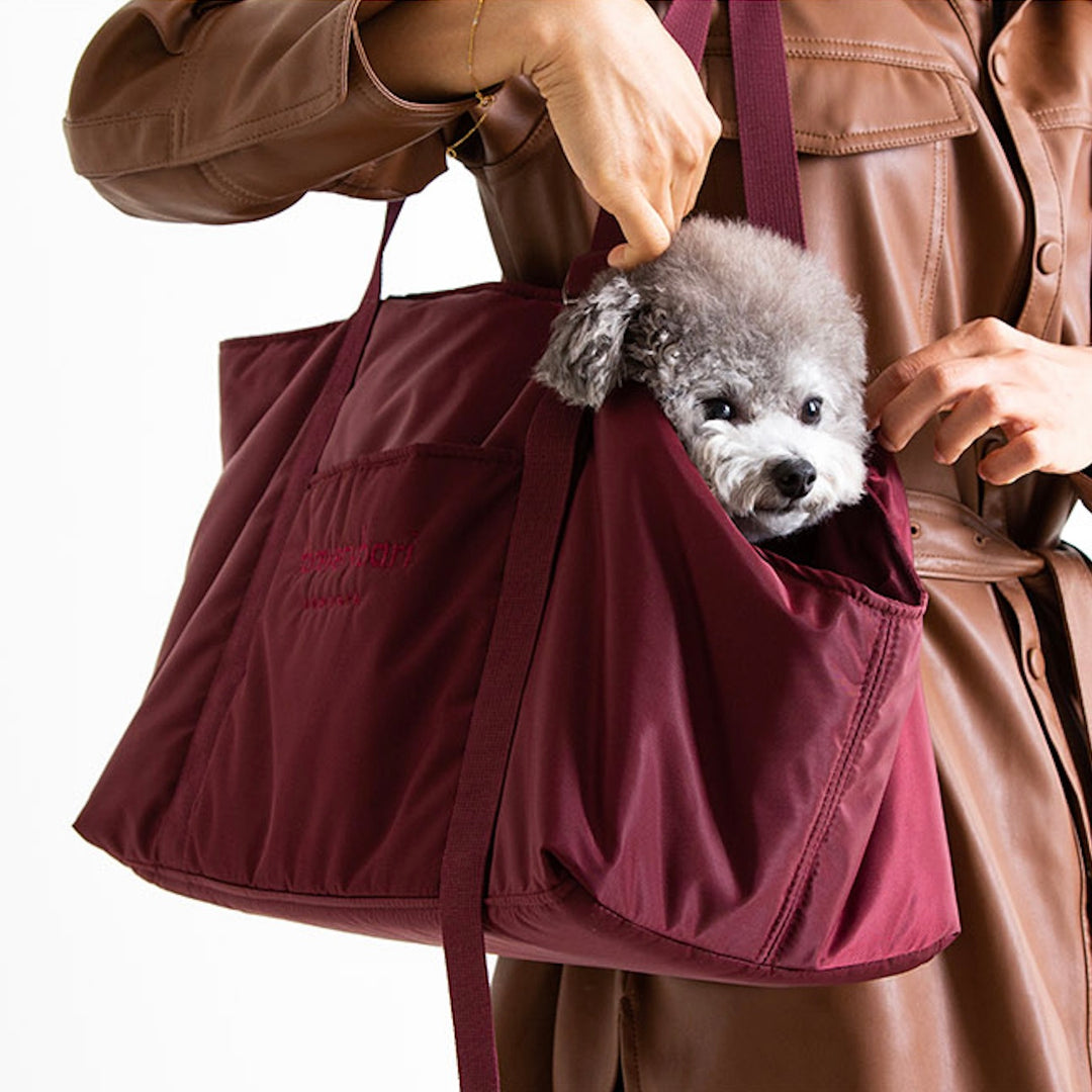 ※予約販売【foreverybari】New York Bag（Burgundy）