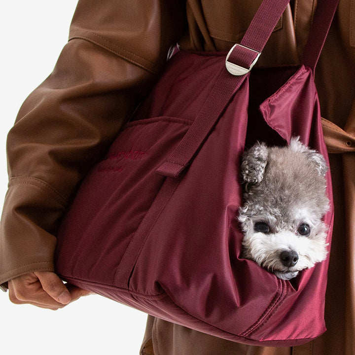 ※予約販売【foreverybari】New York Bag（Burgundy）