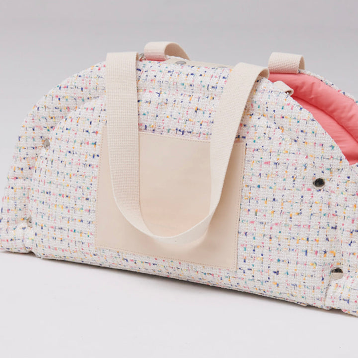 ※予約販売【foreverybari】Tweed Park Bag（White）