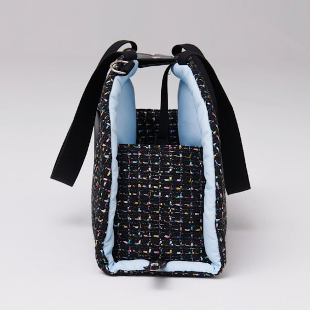 ※予約販売【foreverybari】Tweed Park Bag（Black）