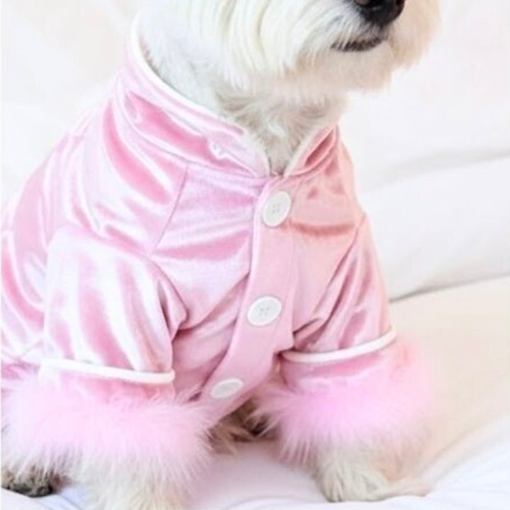 ※予約販売【TOOF】Dreamy Feather Velvet Pajama