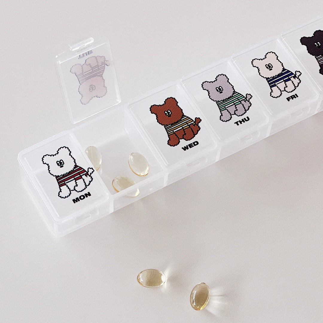 即納【CRR】Daily Pill Case Poodle