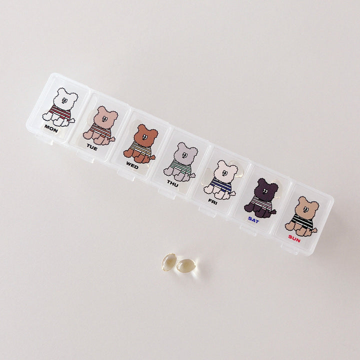 即納【CRR】Daily Pill Case Poodle