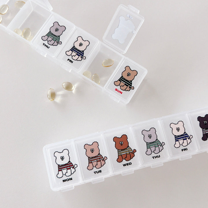 即納【CRR】Daily Pill Case Poodle