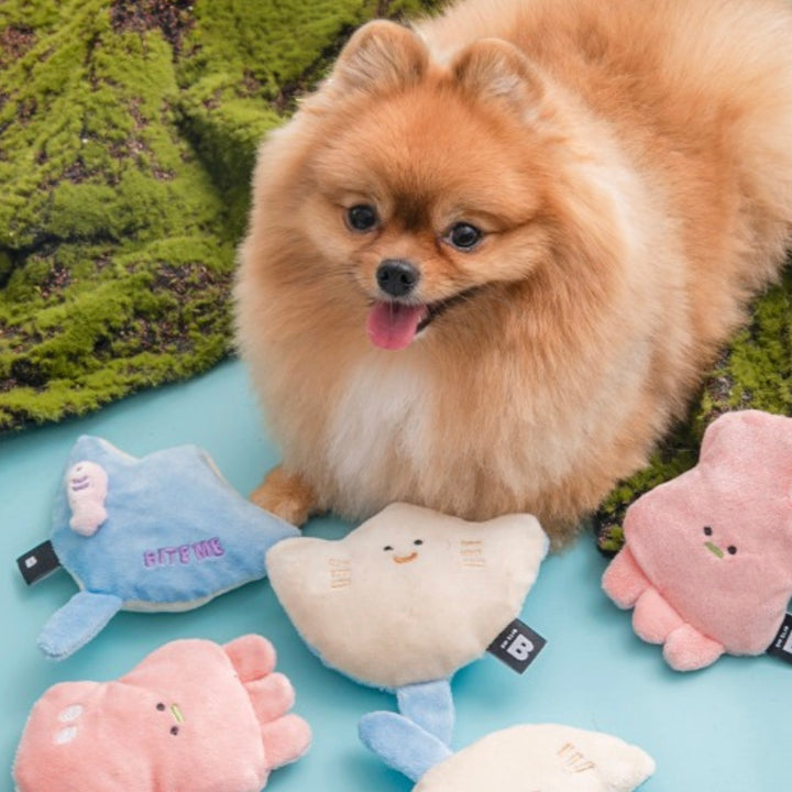 ※予約販売【BITE ME】Sea Friends Toy（2sets）Stingray & Squid