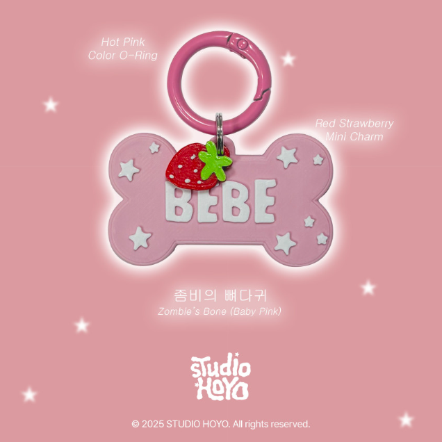 ※予約販売【studio.hoyo】Bone Name Tag