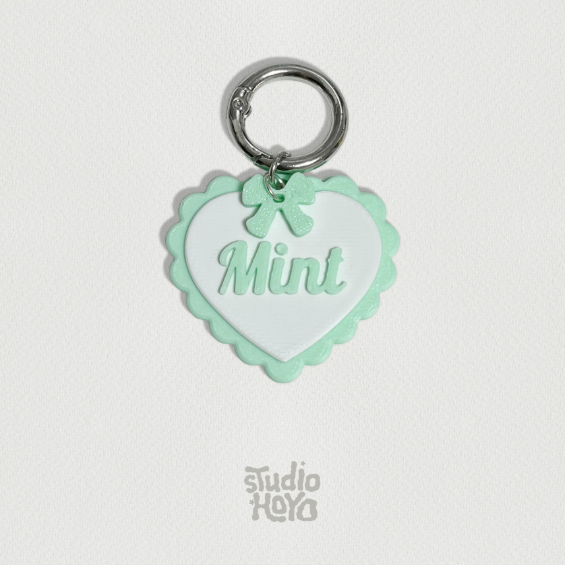 ※予約販売【studio.hoyo】Heart Lace Name Tag