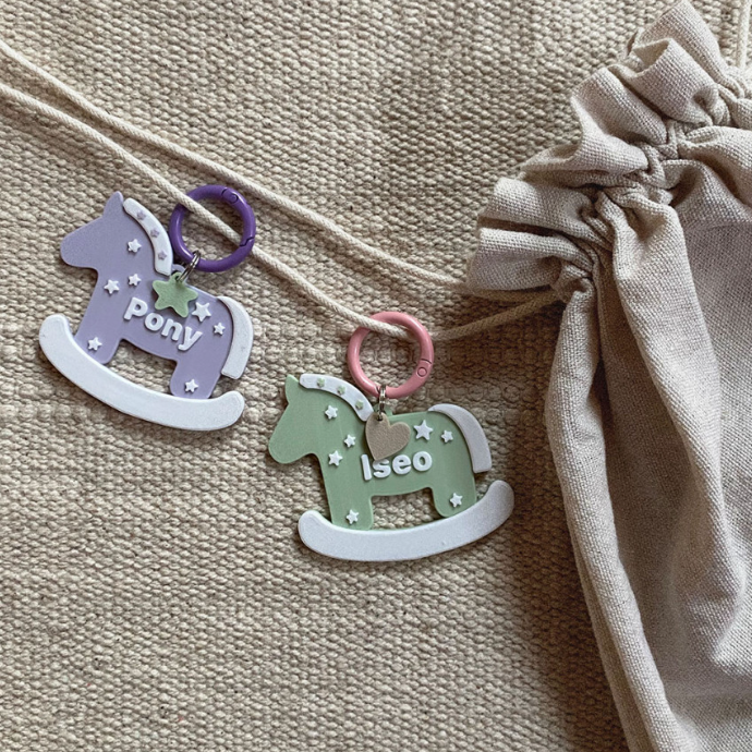 ※予約販売【studio.hoyo】Lucky Pony Name Tag
