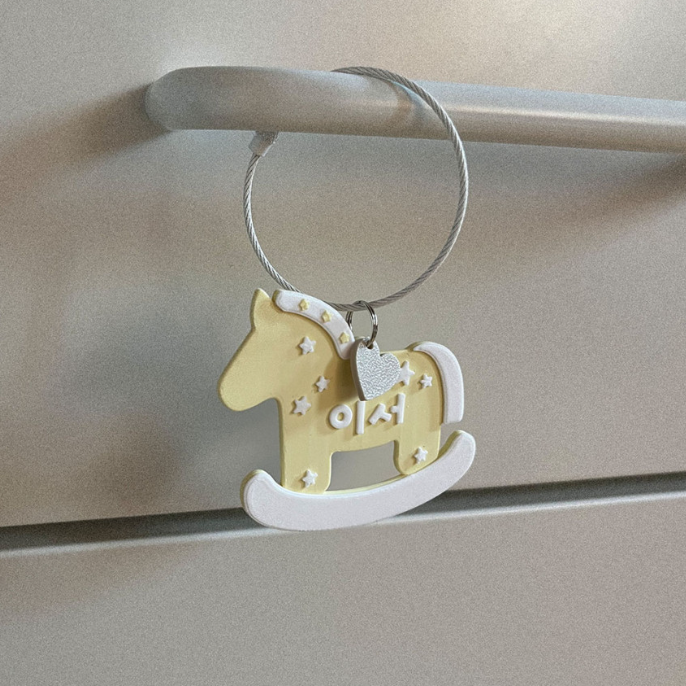 ※予約販売【studio.hoyo】Lucky Pony Name Tag