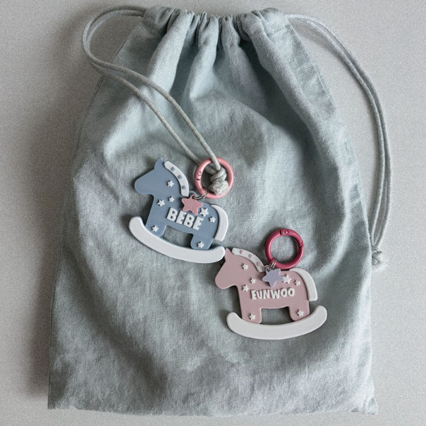 ※予約販売【studio.hoyo】Lucky Pony Name Tag