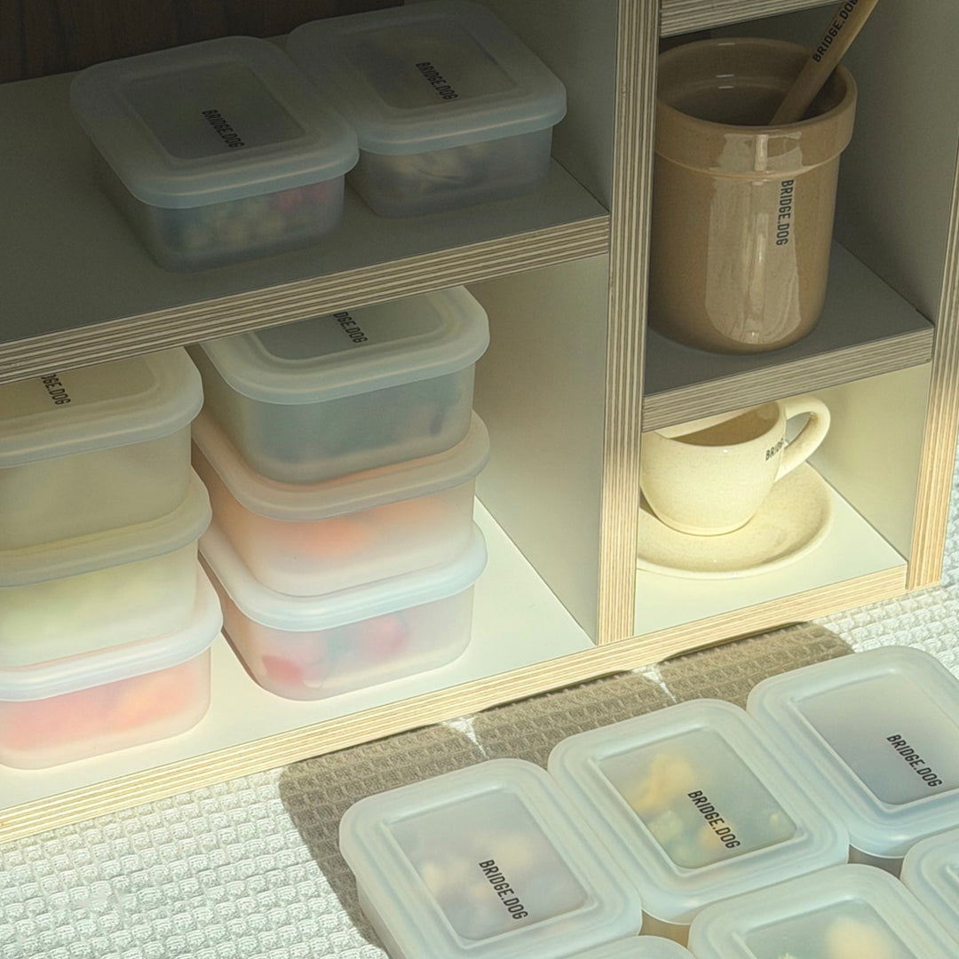 ※予約販売【BRIDGE.DOG】DOG SI RAK（CLEAR） - MEAL CASE（300ml）