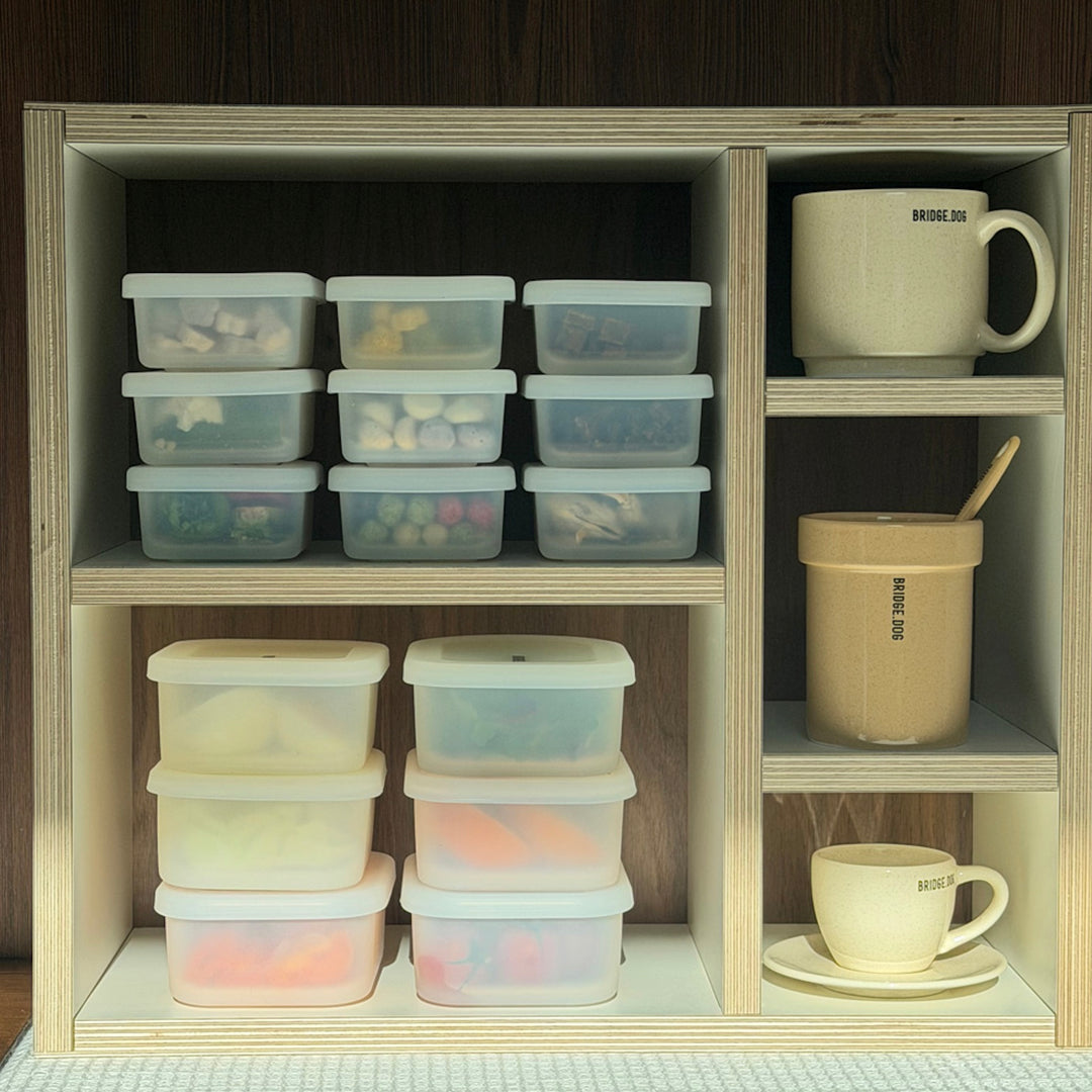 ※予約販売【BRIDGE.DOG】DOG SI RAK（CLEAR） - MEAL CASE（300ml）