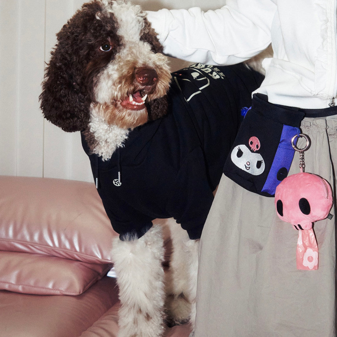 即納【ARUMARU】KUROMI × ARUMARU Poop Bag KeyRing（Pink）