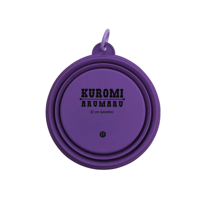 ※予約販売【ARUMARU】KUROMI × ARUMARU Folding Bowl（Purple）