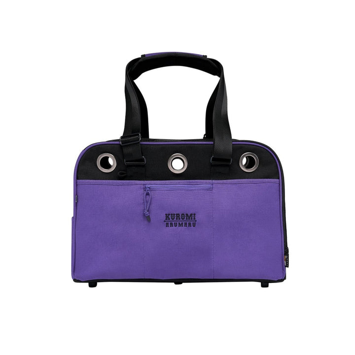 ※予約販売【ARUMARU】KUROMI × ARUMARU Carry Bag（Purple）｜犬用バッグ