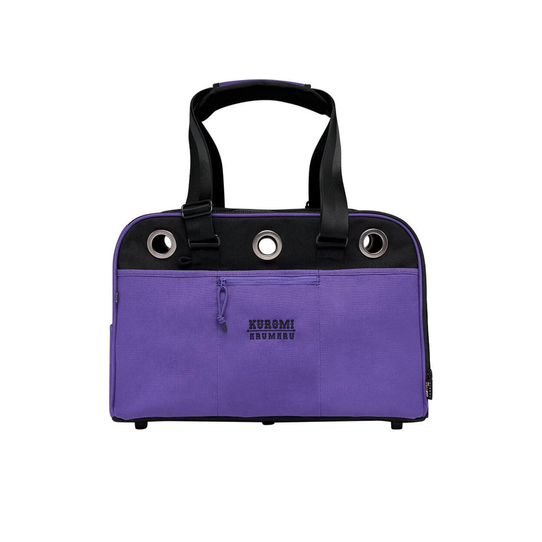 ※予約販売【ARUMARU】KUROMI × ARUMARU Carry Bag（Purple）｜犬用バッグ