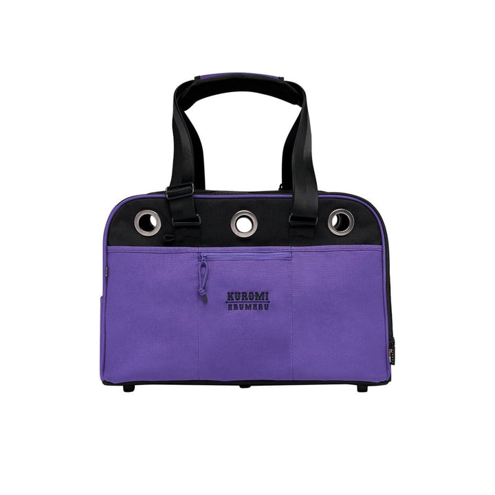 ※予約販売【ARUMARU】KUROMI × ARUMARU Carry Bag（Purple）｜犬用バッグ