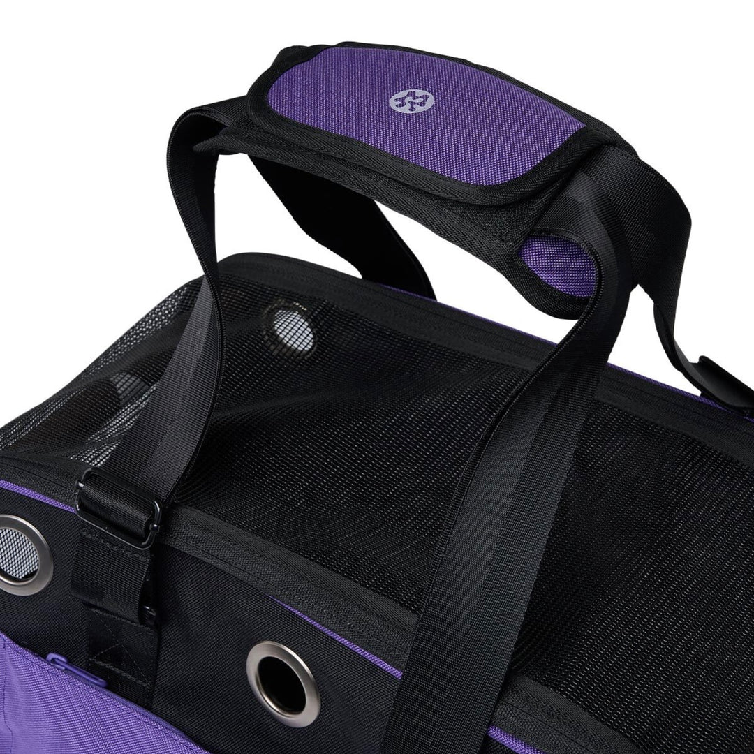 ※予約販売【ARUMARU】KUROMI × ARUMARU Carry Bag（Purple）｜犬用バッグ