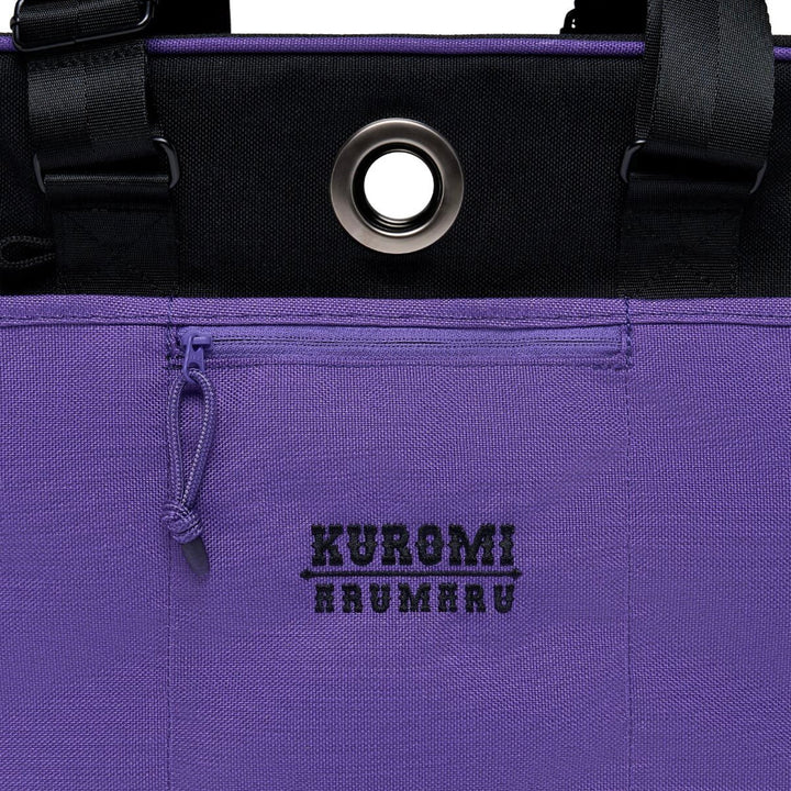 ※予約販売【ARUMARU】KUROMI × ARUMARU Carry Bag（Purple）｜犬用バッグ