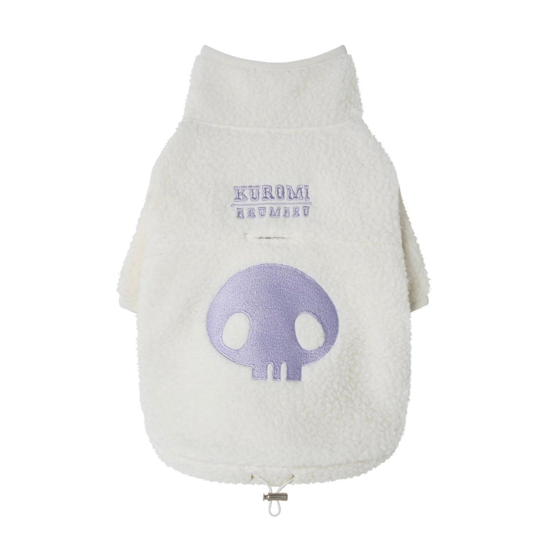 ※予約販売【ARUMARU】KUROMI × ARUMARU Pet Fleece Half Zip（Ivory）