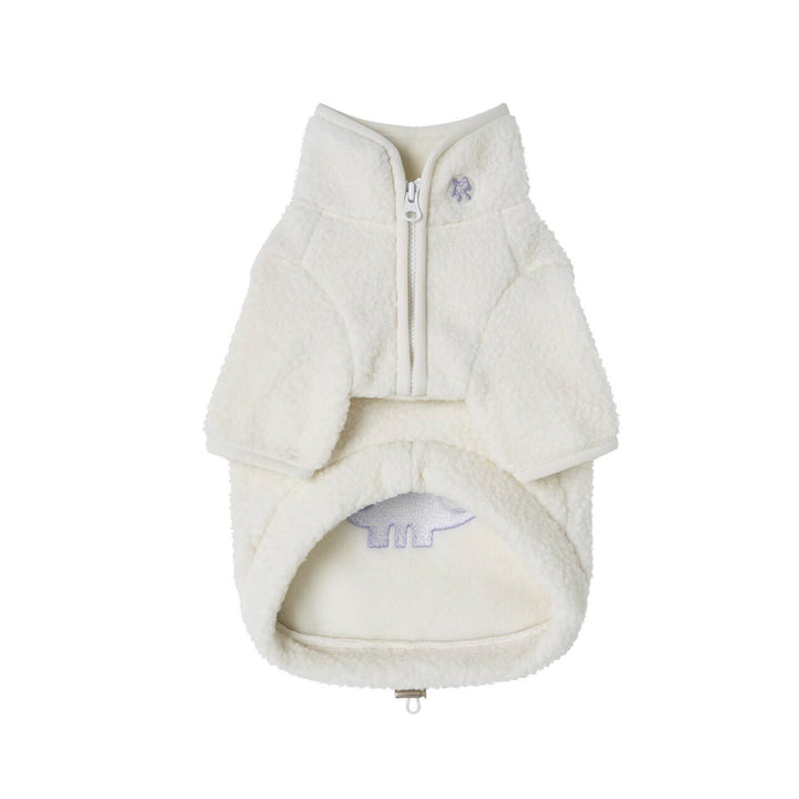 ※予約販売【ARUMARU】KUROMI × ARUMARU Pet Fleece Half Zip（Ivory）