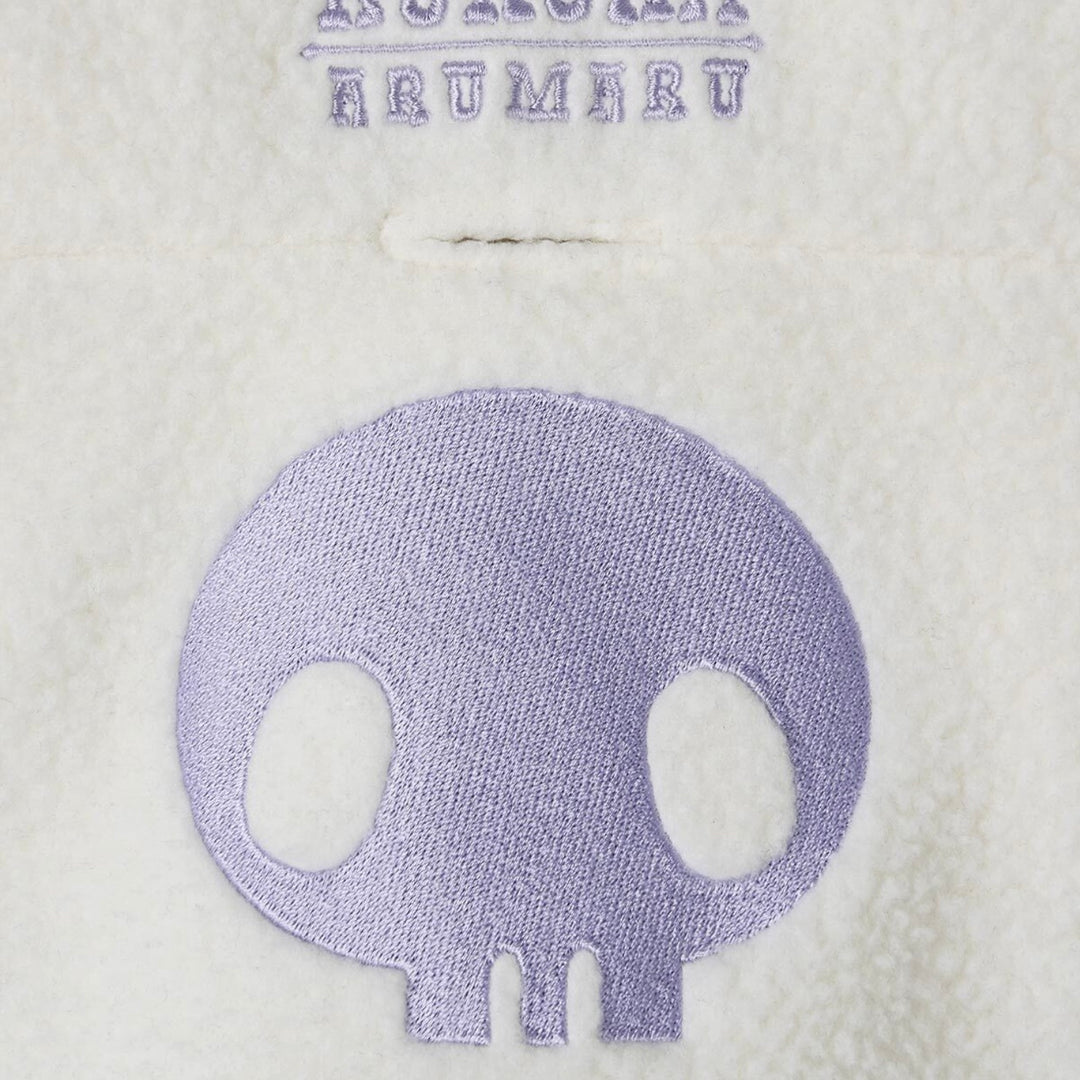 ※予約販売【ARUMARU】KUROMI × ARUMARU Pet Fleece Half Zip（Ivory）