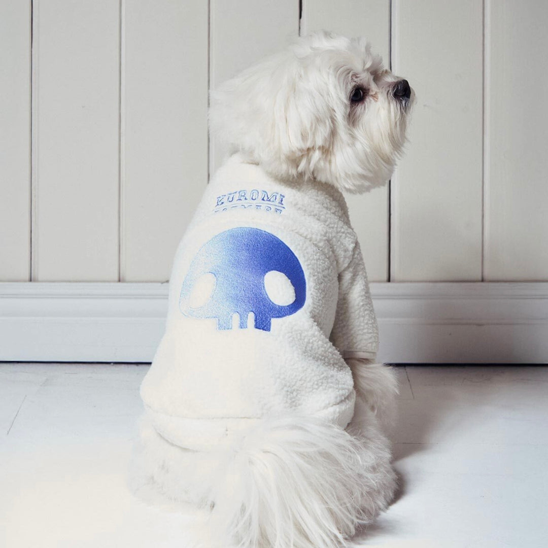 ※予約販売【ARUMARU】KUROMI × ARUMARU Pet Fleece Half Zip（Ivory）