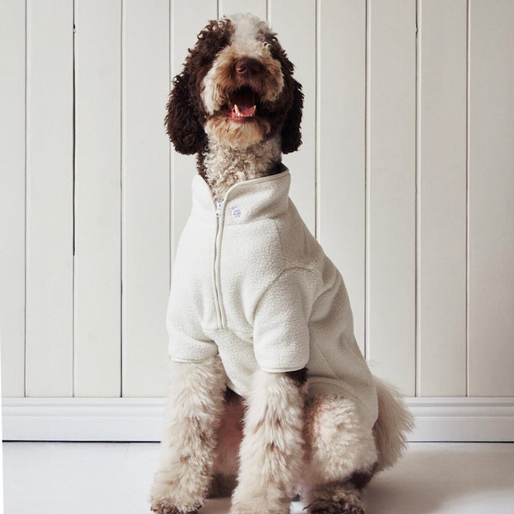 ※予約販売【ARUMARU】KUROMI × ARUMARU Pet Fleece Half Zip（Ivory）