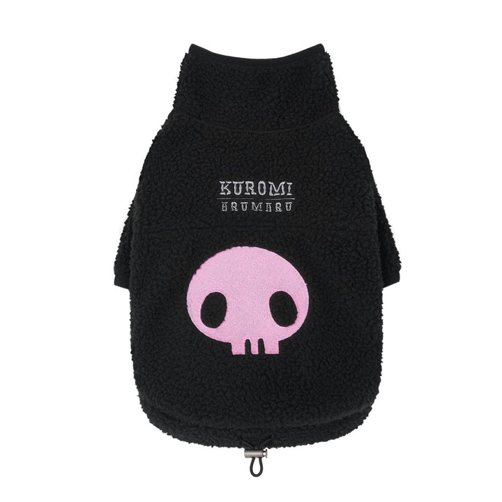 ※予約販売【ARUMARU】KUROMI × ARUMARU Pet Fleece Half Zip（Black）