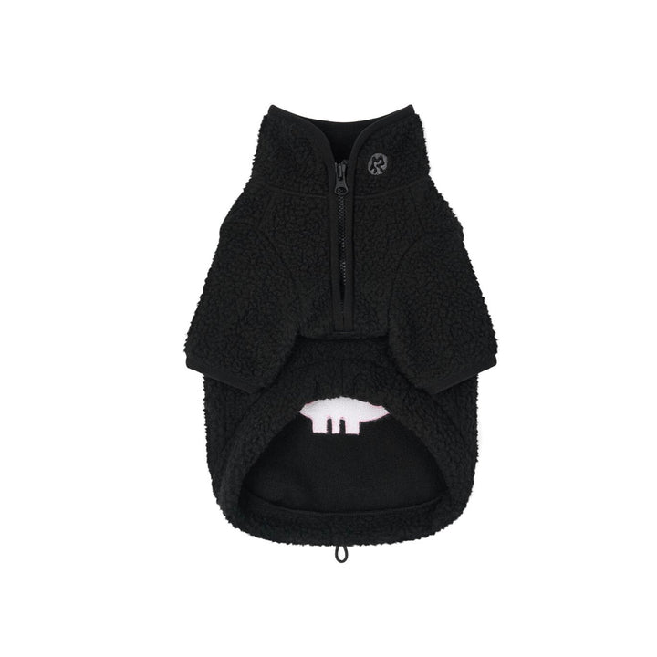 ※予約販売【ARUMARU】KUROMI × ARUMARU Pet Fleece Half Zip（Black）