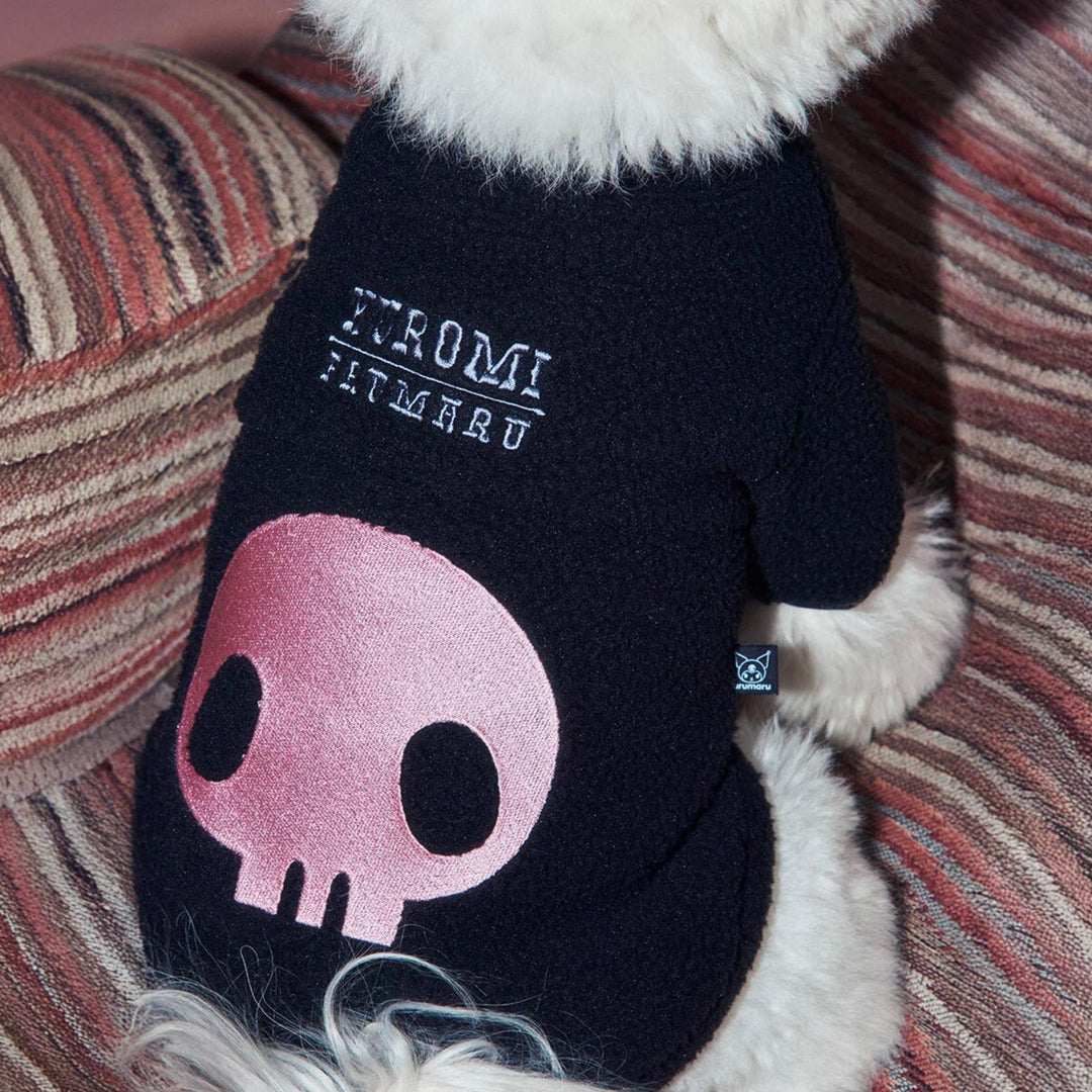 ※予約販売【ARUMARU】KUROMI × ARUMARU Pet Fleece Half Zip（Black）