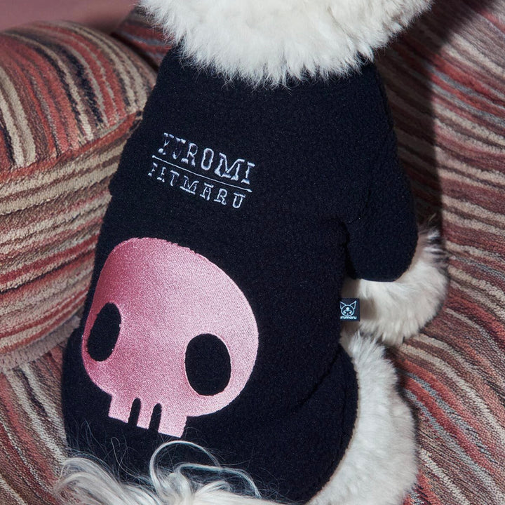 ※予約販売【ARUMARU】KUROMI × ARUMARU Pet Fleece Half Zip（Black）